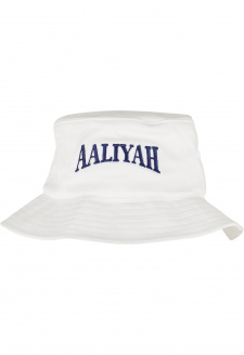 Klobouk Aaliyah Logo Bucket bílý