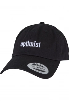 Optimistická čepice černá