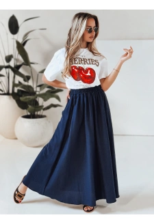 Spódnica CISTAL granatowa Dstreet CY0451