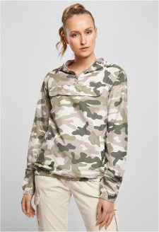 Dámská bunda Camo Pull Over Dukrose camo