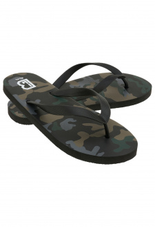 Plážový pantoflíček darkcamo