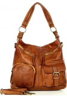 MARCO MAZZINI hnědá kabelka