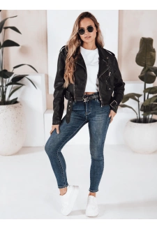 Jeansy damskie skinny granatowe Dstreet UY2807