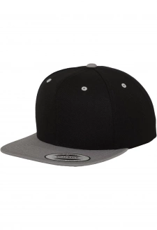 Klasický Snapback 2-Tone blk/stříbrný