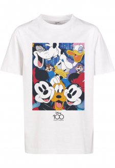 Dětské tričko Disney 100 Mickey & Friends bílé