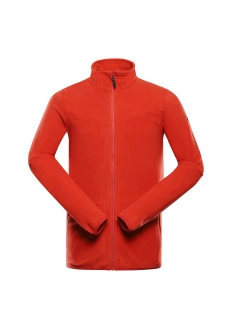 Pánská fleecová mikina ALPINE PRO SIUS 3 red clay