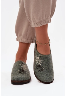 Dámské domácí pantofle Inblu NL000011 – zelené