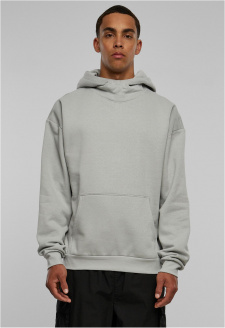 Lehký asfalt s kapucí High Neck Hoody