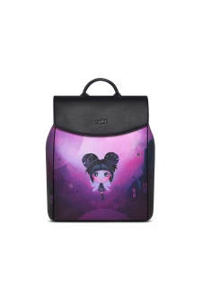 Dámský batoh s klopou Vushie Vivian Rounded Flap Backpack