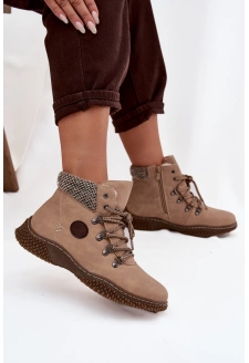 Zateplené dámské trapery Zenaya – béžové