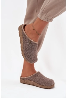 Dámské domácí pantofle Inblu – béžové