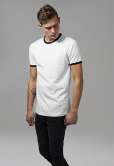 Ringer Tee wht/blk