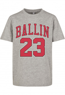 Kids Ballin 23 Tee heather gray