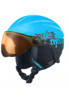 LYŽAŘSKÁ HELMA RELAX TWISTER VISOR RH27J blue