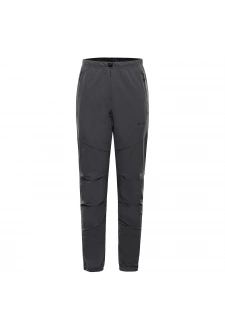 Pánské softshellové kalhoty ALPINE PRO HURF 2 dk.true gray