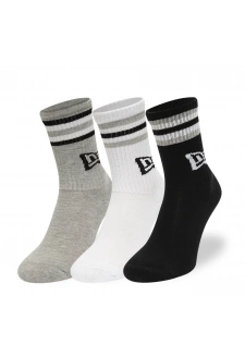 Pánské ponožky NEW ERA Retro Stripe Crew 3-Pack