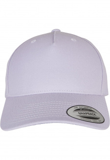 YP CLASSICS 5-PANEL PREMIUM CURVED VISOR SNAPBACK CAP light purple