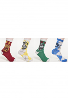 Týmové ponožky Harry Potter 4-Pack multicolor