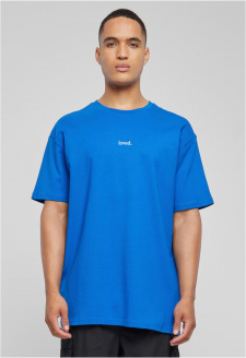 Kobaltově modré tričko Love Heavy Oversized