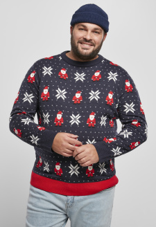 Nicolaus And Snowflakes Sweater nicolaus and snowflake aop