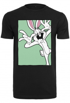 Černé tričko Looney Tunes Bugs Bunny Funny Face