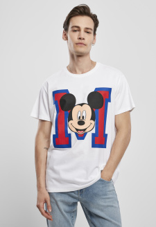 Mickey Mouse M Face bílá