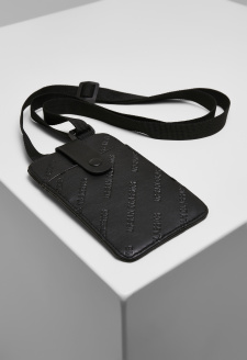 Handsfree pouzdro na telefon s peněženkou černé