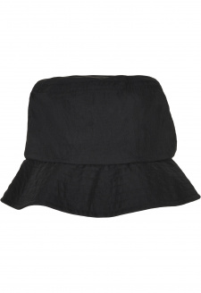 Vodoodpudivý kýblový klobouk černý