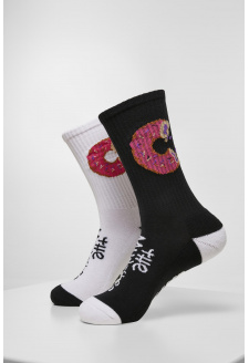 Munchies Socks 2-Pack black/white