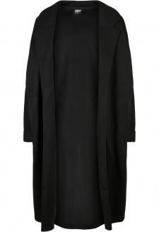 Ladies Modal Terry Oversized Coat black