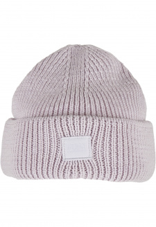 Knitted Wool Beanie lilac