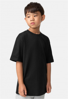 Chlapecké vysoké tričko černé barvy
