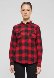 Amy Flanell Shirt GIRLS red/black