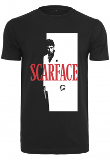 Černé tričko s logem Scarface