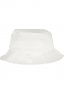 Flexfit Cotton Twill Bucket Hat Kids white