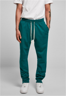 Side-Zip Sweatpants green