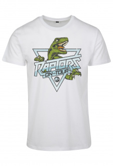 Bílé tričko Jurassic Park Raptors