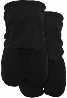 Ladies Hot Jumpsuit 2-Pack black+black