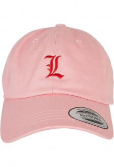Letter Pink Low Profile Cap L