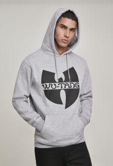 Wu-Wear Logo Hoody heather grey