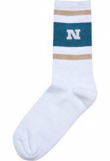 Ponožky College Team Unionbéžová/bottlegreen/bílá