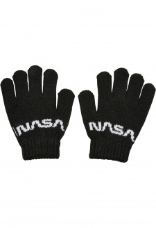 NASA Knit Glove Kids black