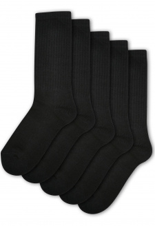 Sport Socks Kids 5-Pack black