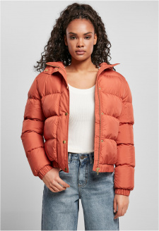 Ladies Hooded Puffer Jacket redearth