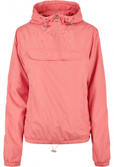 Ladies Basic Pull Over Jacket pale pink