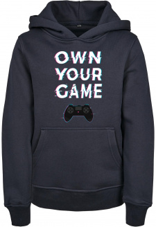 Kids Own Your Game Hoody námořnictvo