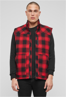 Lumber Vest red/black
