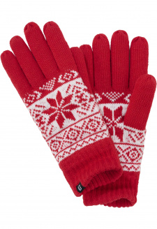 Snow Gloves red