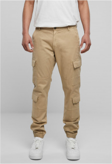 Double Cargo Twill Jogging Pants warmsand