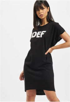 DEF Agung šaty černé